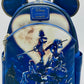 Loungefly Kingdom Hearts Mini Backpack Blue Disney Bag Front Full View