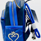 Loungefly Kingdom Hearts Mini Backpack Blue Disney Bag Left Side