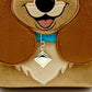 Loungefly Lady Plush Cosplay Mini Backpack Disney Lady & the Tramp Bag Front Blue And Gold Collar