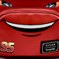 Loungefly Lightning McQueen Cosplay Mini Backpack Pixar Cars Bag Front Bottom