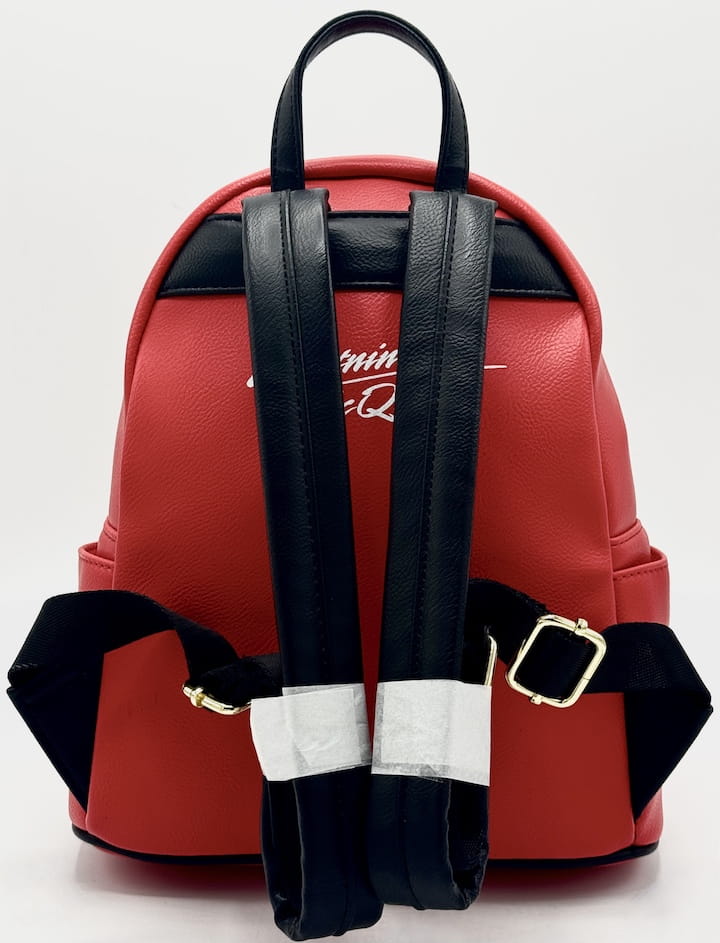 Loungefly Lightning McQueen Cosplay Mini Backpack Pixar Cars Bag Straps
