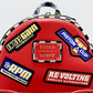 Loungefly Lightning McQueen Rusteze Mini Backpack Cars Light Up Bag Front Top