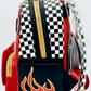 Loungefly Lightning McQueen Rusteze Mini Backpack Cars Light Up Bag Left Side