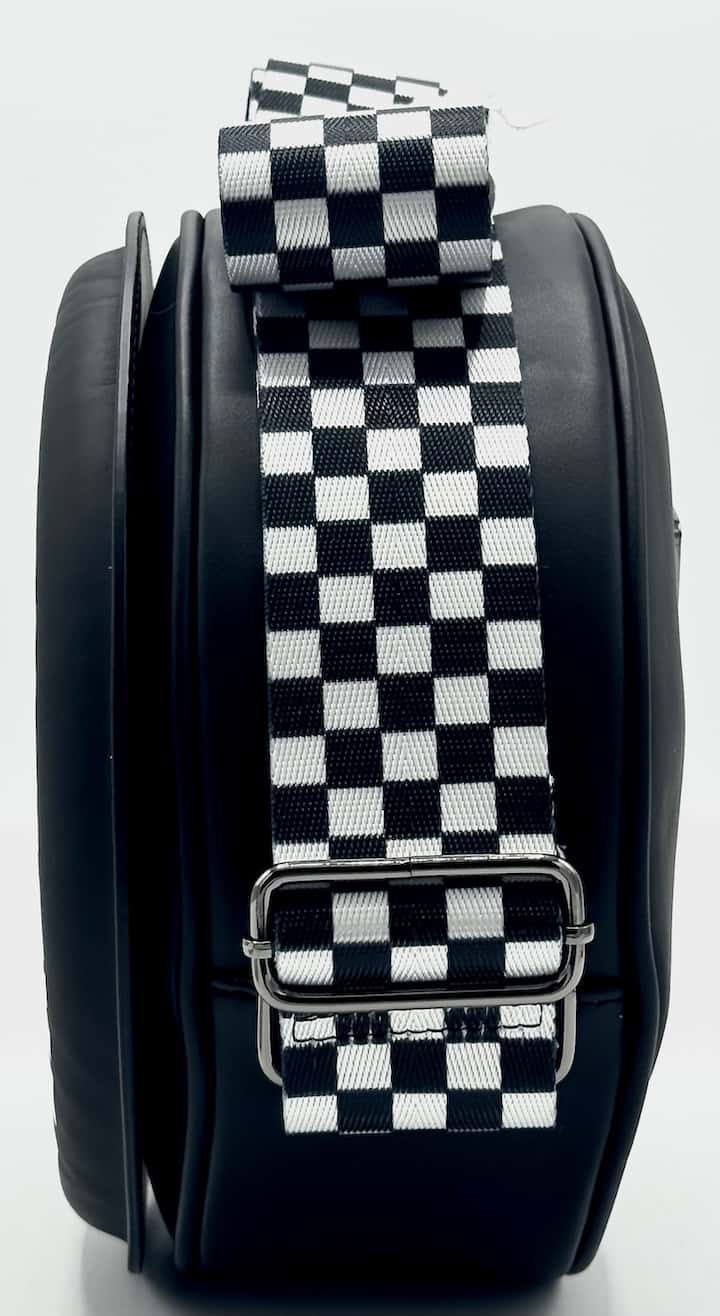 Loungefly Lightning McQueen Tyre Tire Crossbody Pixar Cars Bag Left Side