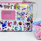 Loungefly Lisa Frank Wallet Iridescent Holographic 90's Prism Purse Front