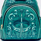 Loungefly Lord of the Rings Icons Mini Backpack Aragorn Sword Bag Front Pocket