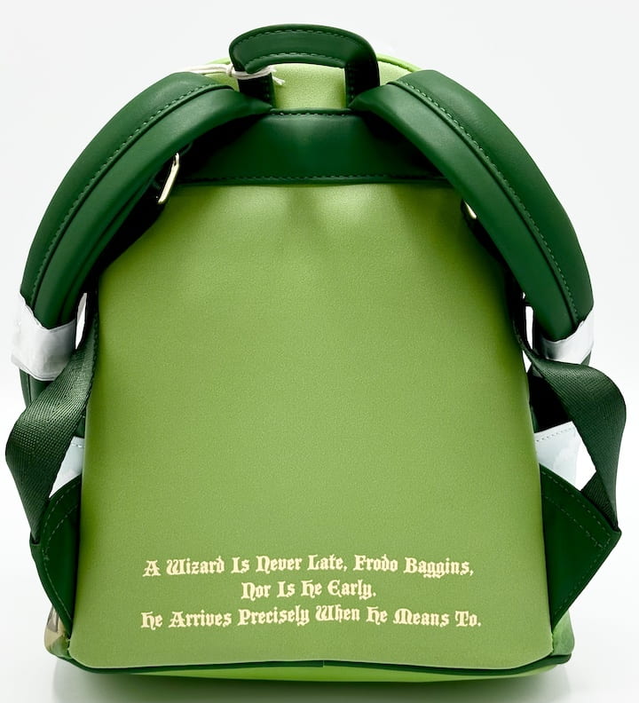 Loungefly Lord of the Rings Mini Backpack The Shire Hobbiton Bag End Back