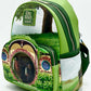 Loungefly Lord of the Rings Mini Backpack The Shire Hobbiton Bag End Front Full View Lenticular Left