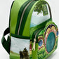 Loungefly Lord of the Rings Mini Backpack The Shire Hobbiton Bag End Front Full View Lenticular Right