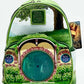 Loungefly Lord of the Rings Mini Backpack The Shire Hobbiton Bag End Front Full View Straight On