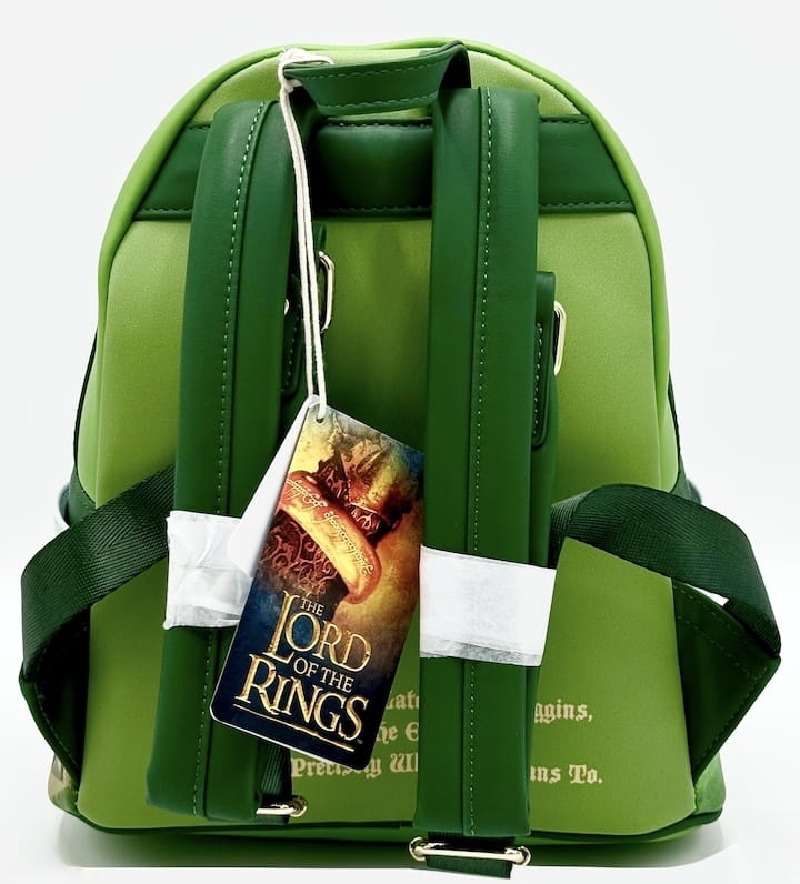 Loungefly Lord of the Rings Mini Backpack The Shire Hobbiton Bag End Straps