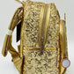 Loungefly Lumiere Sequin Mini Backpack Disney Beauty and the Beast Bag Right Side