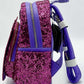 Loungefly Madam Mim Sequin Lenticular Mini Backpack Disney Bag Left Side