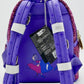 Loungefly Madam Mim Sequin Lenticular Mini Backpack Disney Bag Straps