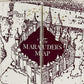 Loungefly Marauder's Map Mini Backpack Harry Potter Hogwarts Bag Front Middle