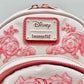 Loungefly Marie Floral Pink Mini Backpack Disney Aristocats Bag Front Logo