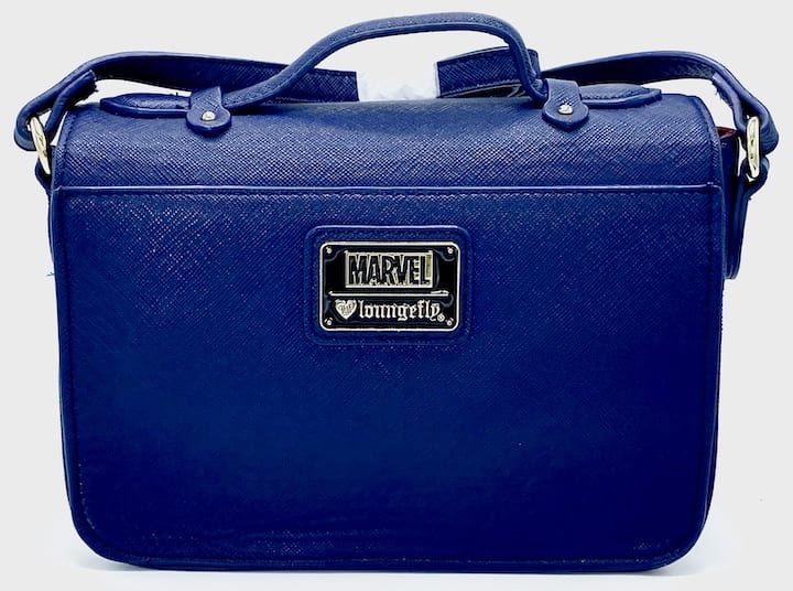 Loungefly Marvel Agent Carter Crossbody Bag & Wallet Purse Handbag Back Original Enamel Heart Logo