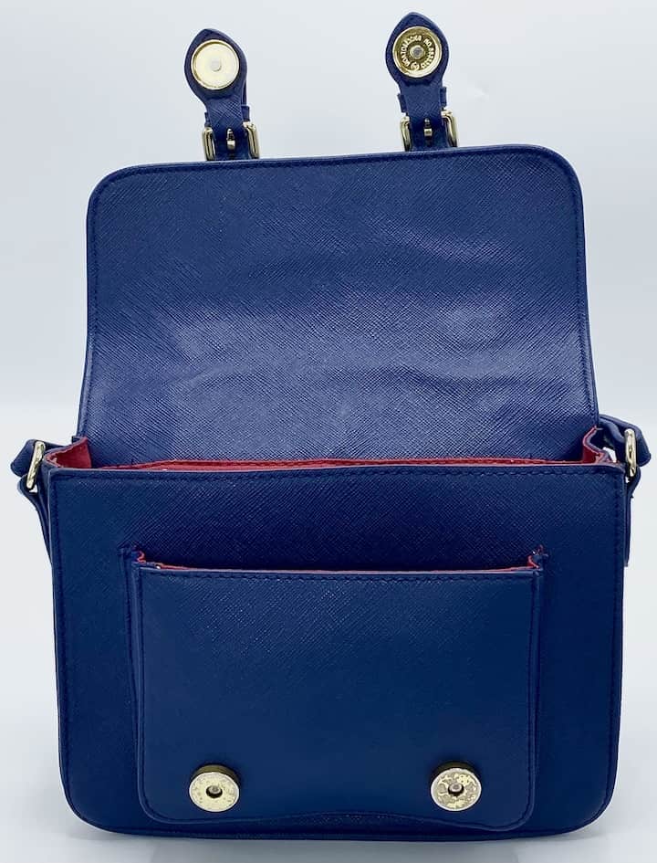 Loungefly Marvel Agent Carter Crossbody Bag & Wallet Purse Handbag Front Flap Open