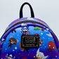 Loungefly Marvel Chibi Mini Backpack Disney Parks Avengers Bag Front Enamel Logo