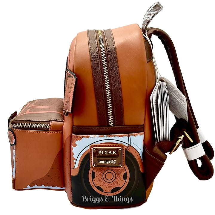 Loungefly Mater Light Up Mini Backpack Disney Pixar Cars Bag Left Side