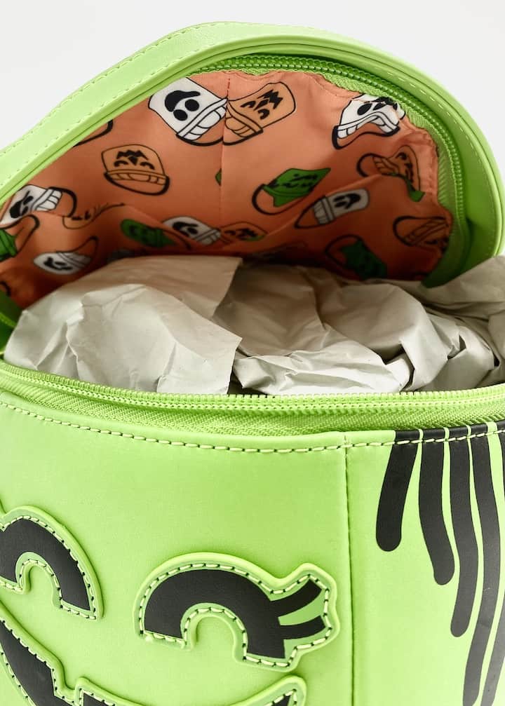 Loungefly McGoblin Crossbody Bag McDonalds Happy Meal Pail Glow Inside