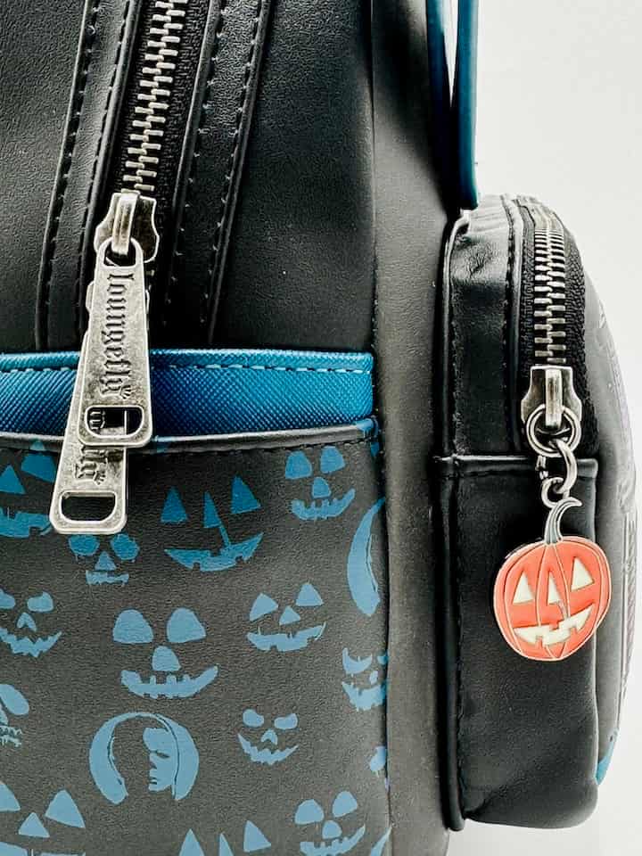 Loungefly Michael Myers House Mini Backpack Halloween 2 Bag Zips And Keyring