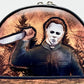 Loungefly Michael Myers House Mini Backpack Halloween Bag Front Applique