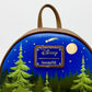 Loungefly Mickey Minnie Mouse Camping Mini Backpack Disney Bag Front Enamel Logo
