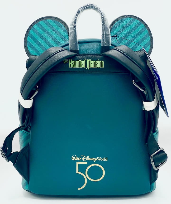 Loungefly Mickey Mouse Haunted Mansion Mini Backpack Phantom Manor Bag Back