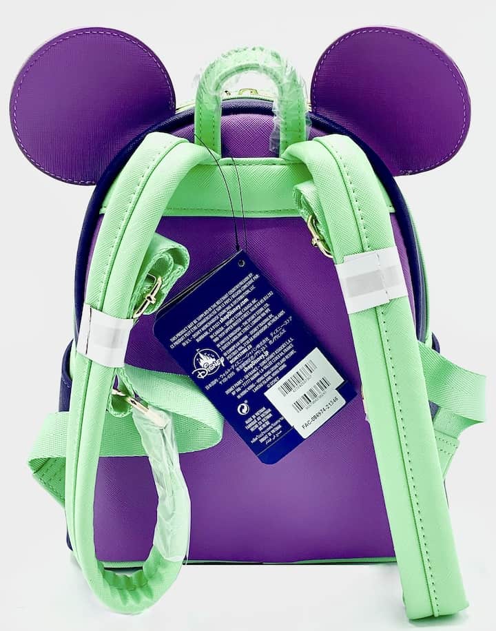 Loungefly Mickey Mouse Mad Tea Party Mini Backpack Teacups Bag Straps