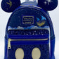 Loungefly Mickey Mouse Peter Pan Flight Mini Backpack Disney Parks Bag Front Full View