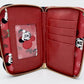 Loungefly Mickey Mouse Santa Wallet Disney Father Christmas Purse Inside