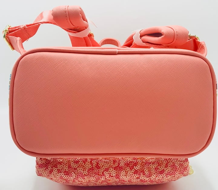 Loungefly Minnie Mouse Floral Sequin Mini Backpack Disney Spring Bag Base