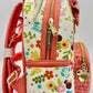Loungefly Minnie Mouse Floral Sequin Mini Backpack Disney Spring Bag Right Side