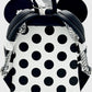 Loungefly Minnie Mouse Polka Dot Pearl Mini Backpack Disney Bag Back
