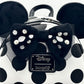 Loungefly Minnie Mouse Polka Dot Pearl Mini Backpack Disney Bag Front Bow