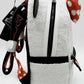 Loungefly Minnie Mouse Sequin Ghost Mini Backpack Glow Halloween Bag Right Side