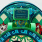 Loungefly Moana Stained Glass Mini Backpack Disney Princess Bag Front Logo