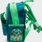 Loungefly Moana Stained Glass Mini Backpack Disney Princess Bag Left Side