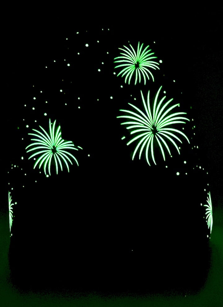Loungefly Mulan Fireworks Mini Backpack Disney Glow in the Dark Bag Glow In The Dark Front