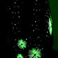 Loungefly Mulan Fireworks Mini Backpack Disney Glow in the Dark Bag Glow In The Dark Left Side