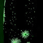 Loungefly Mulan Fireworks Mini Backpack Disney Glow in the Dark Bag Glow In The Dark Right Side