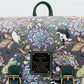 Loungefly Nightmare Before Christmas Floral Mini Backpack NBC Bag Front Top