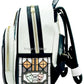 Loungefly Nightmare Before Christmas Stained Glass Mini Backpack Bag Left Side