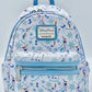 Loungefly Olaf Bruni Mini Backpack Frozen 2 Disney Samantha AOP Bag Front Full View
