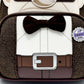 Loungefly Old Carl Fredricksen Cosplay Mini Backpack Pixar Up Bag Front Pocket