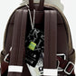 Loungefly Old Carl Fredricksen Cosplay Mini Backpack Pixar Up Bag Straps