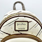 Loungefly Ollivander's Wands Mini Backpack Harry Potter AOP Bag Front Enamel Logo