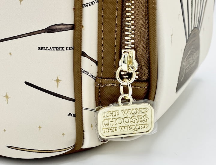 Loungefly Ollivander's Wands Mini Backpack Harry Potter AOP Bag Keyring