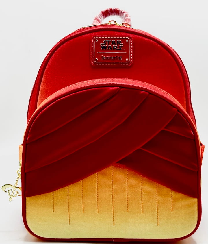 Loungefly Padme Amidala Handmaiden Mini Backpack Star Wars Bag Front Full View